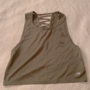 Green Marika workout tank top Small